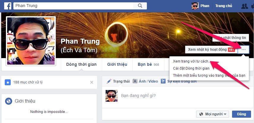 Cách hạn chế người khác đào mộ nhật ký của bạn trên Facebook